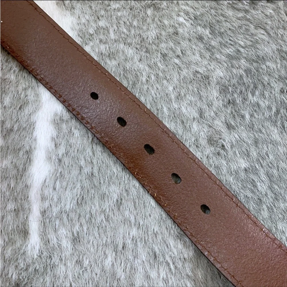 Fossil Aiden Leather Belt 42